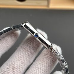 Đồng Hồ Cartier Tank Replica 11 Nam Đính Đá Máy Pin Nhà Máy AF 31x40mm (1)