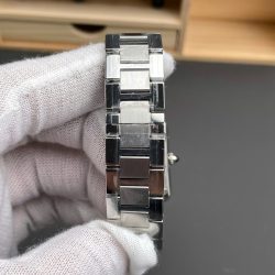 Đồng Hồ Cartier Tank Replica 11 Nam Đính Đá Máy Pin Nhà Máy AF 31x40mm (1)