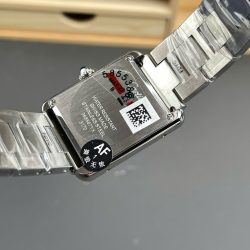 Đồng Hồ Cartier Tank Replica 11 Nam Đính Đá Máy Pin Nhà Máy AF 31x40mm (1)