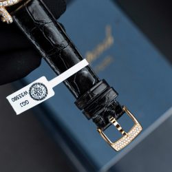 Đồng Hồ Chopard Happy 274891 Chế Tác Đính Full Kim Cương Nhân Tạo + Bọc Vàng Thật 36mm (2)