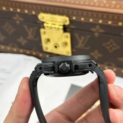 Đồng Hồ Hublot Big Bang 20th Anniversary Ceramic All Black Chronograph Chế Tác Xưởng BBA 43mm (2)