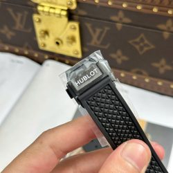 Đồng Hồ Hublot Big Bang 20th Anniversary Ceramic All Black Chronograph Chế Tác Xưởng BBA 43mm (2)