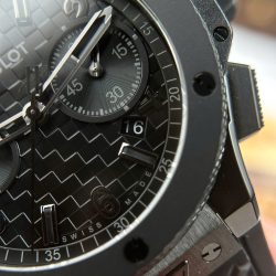 Đồng Hồ Hublot Big Bang 20th Anniversary Ceramic All Black Chronograph Chế Tác Xưởng BBA 43mm (2)