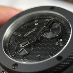 Đồng Hồ Hublot Big Bang 20th Anniversary Ceramic All Black Chronograph Chế Tác Xưởng BBA 43mm (2)