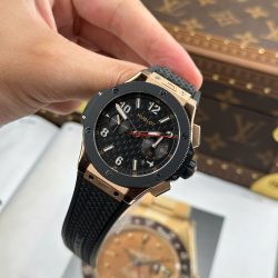 Đồng Hồ Hublot Big Bang 20th Anniversary King Gold Ceramic Chế Tác Nhà Máy BBA 43mm (2)