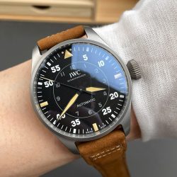 Đồng Hồ IWC Rep 11 Schaffhausen Big Pilot's Spitfire IW329701 Cao Cấp Nhất 43mm (4)