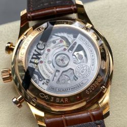 Đồng Hồ IWC Schaffhausen IW371611 Replica 11 Mặt Trắng Dây Da Nhà Máy AZ 41mm (2)