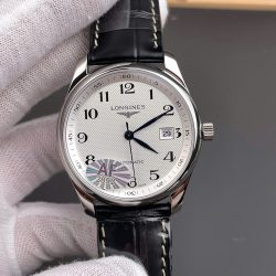 Đồng Hồ Longines Master Replica 11 Máy Cơ Thuỵ Sỹ Nam Dây Da Đen Xưởng AF 40mm