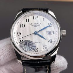 Đồng Hồ Longines Master Replica 11 Máy Cơ Thuỵ Sỹ Nam Dây Da Đen Xưởng AF 40mm (8)