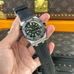 Đồng Hồ Nam Audemars Piguet Replica 11 Royal Oak Offshore 15720ST Màu Đen Xưởng APS 42mm (2)