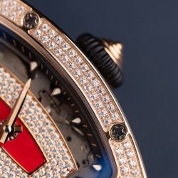 Đồng Hồ Nữ Richard Mille RM07-01 Chế Tác Mạ Vàng Hồng Máy Cơ Tự Động Xưởng ZF 36mm (2)