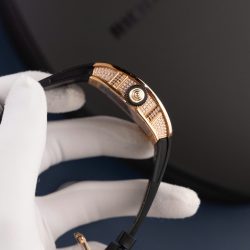 Đồng Hồ Nữ Richard Mille RM07-01 Chế Tác Mạ Vàng Hồng Máy Cơ Tự Động Xưởng ZF 36mm (2)
