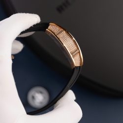 Đồng Hồ Nữ Richard Mille RM07-01 Chế Tác Mạ Vàng Hồng Máy Cơ Tự Động Xưởng ZF 36mm (2)