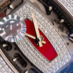Đồng Hồ Nữ Richard Mille RM07-01 Replica 11 Đính Đá Dây Cao Su Xưởng ZF 36mm (2)
