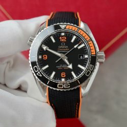 Đồng Hồ Omega Planet Ocean 600M Replica 11 Dây Cao Su Nhà Máy VS 43 (2)