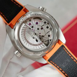 Đồng Hồ Omega Planet Ocean 600M Replica 11 Dây Cao Su Nhà Máy VS 43 (2)