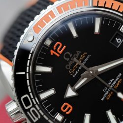 Đồng Hồ Omega Planet Ocean 600M Replica 11 Dây Cao Su Nhà Máy VS 43 (2)