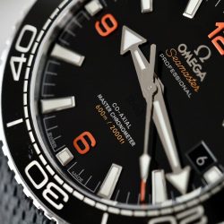Đồng Hồ Omega Planet Ocean 600M Replica 11 Dây Cao Su Nhà Máy VS 43 (2)