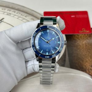 Đồng Hồ Omega Replica Cao Cấp Seamaster 300 Heritage Mặt Xanh Xưởng VS 41mm (2)