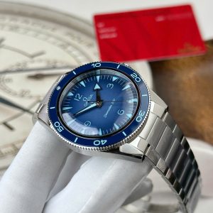 Đồng Hồ Omega Replica Cao Cấp Seamaster 300 Heritage Mặt Xanh Xưởng VS 41mm (2)