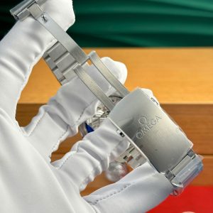 Đồng Hồ Omega Seamaster 300 Heritage Replica 1 1 Mặt Đen Dây Kim Loại Xưởng VS 41mm (2)