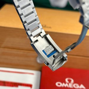 Đồng Hồ Omega Seamaster 300 Heritage Replica 1 1 Mặt Đen Dây Kim Loại Xưởng VS 41mm (2)