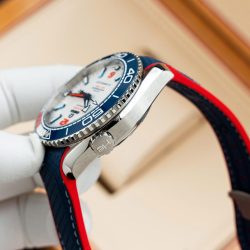 Đồng Hồ Omega Seamaster Planet Ocean 600M Replica 11 Mặt Trắng Dây Cao Su Xưởng VS 43,5mm (2)