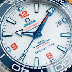 Đồng Hồ Omega Seamaster Planet Ocean 600M Replica 11 Mặt Trắng Dây Cao Su Xưởng VS 43,5mm (2)