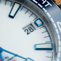 Đồng Hồ Omega Seamaster Planet Ocean 600M Replica 11 Mặt Trắng Dây Cao Su Xưởng VS 43,5mm (2)