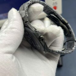 Đồng Hồ Patek Philippe Chế Tác Natilus 5711 DIW Carbon Màu Đen Mặt Xanh Siêu Nhẹ 40mm (1)