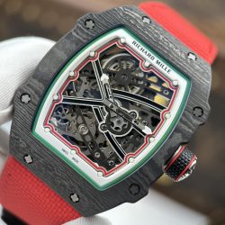 Đồng Hồ Richard Mille Chế Tác RM67-02 Vỏ Carbon Siêu Mỏng Siêu Nhẹ 37 Grams 38.7×47 (8)