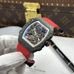 Đồng Hồ Richard Mille Chế Tác RM67-02 Vỏ Carbon Siêu Mỏng Siêu Nhẹ 37 Grams 38.7×47 (8)
