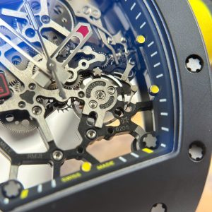 Đồng Hồ Richard Mille RM035 Americas Toro Chế Tác Vỏ Gốm Đen Dây Cao Su Xưởng ZF 40x48mm (1)