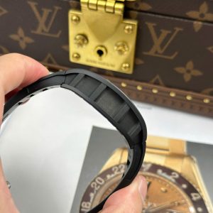 Đồng Hồ Richard Mille RM035 Americas Toro Chế Tác Vỏ Gốm Đen Dây Cao Su Xưởng ZF 40x48mm (1)