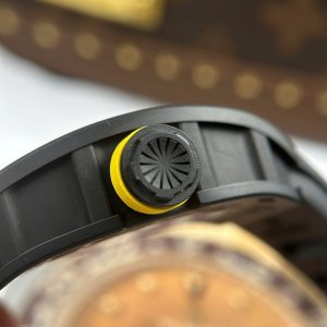 Đồng Hồ Richard Mille RM035 Americas Toro Chế Tác Vỏ Gốm Đen Dây Cao Su Xưởng ZF 40x48mm (1)