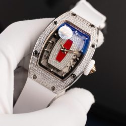 Đồng Hồ Richard Mille RM07-01 Rep 11 Nữ Màu Trắng Máy Cơ Tự Động Xưởng ZF 36mm (2)