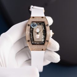 Đồng Hồ Richard Mille RM07-01 Replica 11 Nữ Màu Trắng Máy Cơ Tự Động Xưởng ZF 36mm (2)