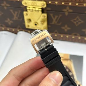 Đồng Hồ Richard Mille Rep Cao Cấp RM035 Americas Toro Mạ Vàng Hồng Dây Cao Su Xưởng ZF 40x48mm (2)