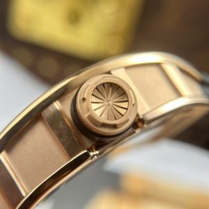 Đồng Hồ Richard Mille Rep Cao Cấp RM035 Americas Toro Mạ Vàng Hồng Dây Cao Su Xưởng ZF 40x48mm (2)