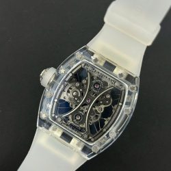 Đồng Hồ Richard Mille Replica 11 RM53-02 Tourbillon Vỏ Sapphire Trắng 43mm (2)