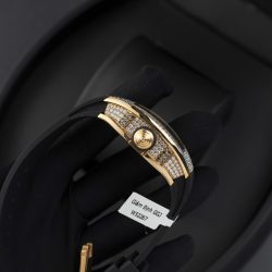 Đồng Hồ Richard Miller RM007 Chế Tác Bọc Vàng Thật + Đính Kim Cương Moissanite 36mm (2)