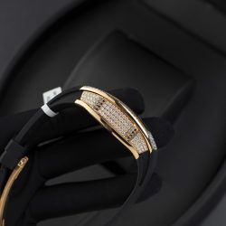 Đồng Hồ Richard Miller RM007 Chế Tác Bọc Vàng Thật + Đính Kim Cương Moissanite 36mm (2)