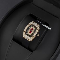 Đồng Hồ Richard Miller RM007 Chế Tác Bọc Vàng Thật + Đính Kim Cương Moissanite 36mm (2)