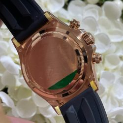Đồng Hồ Rolex Chế Tác Daytona 116588TBR Giraffeb Chestnut Bọc Vàng Hồng 18K Đính Moissanite 40mm (1)