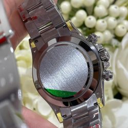 Đồng Hồ Rolex Chế Tác Daytona 126599TSA Bọc Vàng Trắng 18K Đá Sapphire Xanh Nhân Tạo 40mm (1)