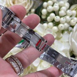 Đồng Hồ Rolex Chế Tác Daytona 126599TSA Bọc Vàng Trắng 18K Đá Sapphire Xanh Nhân Tạo 40mm (1)