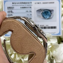 Đồng Hồ Rolex Chế Tác Land-Dweller 127286TBR Bọc Vàng Trắng 18K Kim Cương Moissanite 40mm (1)