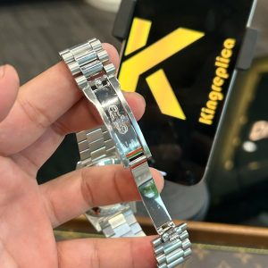 Đồng Hồ Rolex Day-Date Chế Tác Kim Cương Moissanite Trọng Lượng 200 Gram 40mm (2)