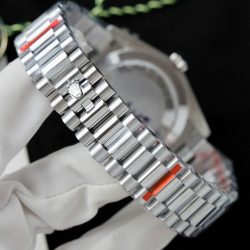 Đồng Hồ Rolex Day-Date Replica 11 Mặt Đen Cọc Số Dạ Quang Xưởng GM 40mm (12)