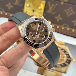 Đồng Hồ Rolex Daytona 116515LN Replica 11 Mặt Số Chocolate Cọc Số Học Trò Xưởng Clean 40mm (2)